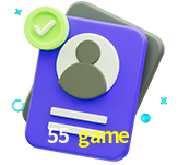 Tornar-se um membro do 55 game é muito simples